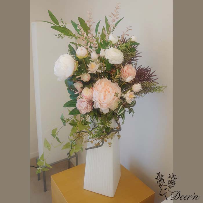 レンタル】高砂装飾 兼 フォトブース 007 【結婚式 フラワー 会場装花